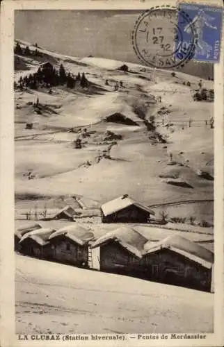 Ak La Clusaz Haute Savoie, Pentes e Merdassier