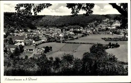 Ak Helmarshausen Bad Karlshafen in Hessen, Panorama