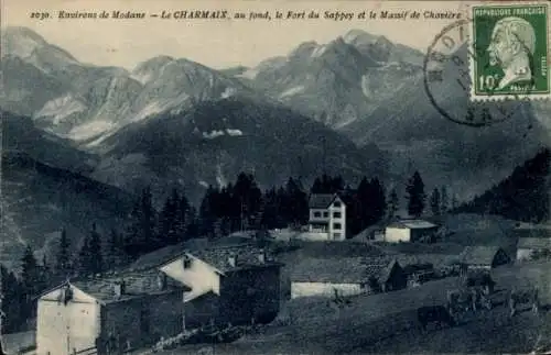 Ak Le Charmaix Savoie, Vue generale