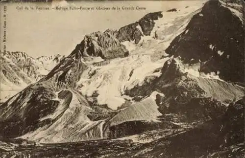 Ak La Vanoise Savoie, Col, Refuge Felix-Faure et Glaciers de la Grande Casse