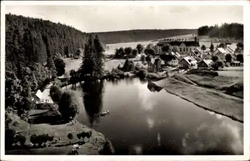 Ak Friedenweiler im Schwarzwald, Strandbad