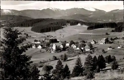 Ak Saig Lenzkirch im Schwarzwald, Panorama, Feldbergblick