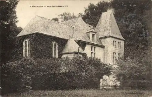 Ak Vauxbuin Aisne, Pavillon d'Henri IV