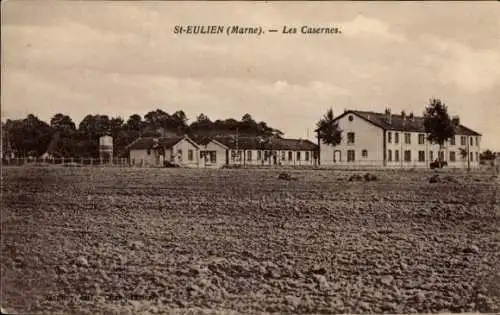 Ak Saint Eulien en Haute Marne, Les Casernes