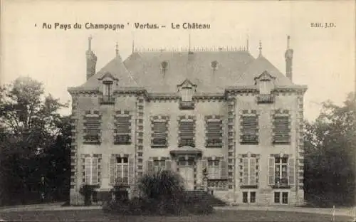 Ak Vertus Marne, Chateau