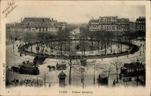 Ak Paris 13., Place d’Italie