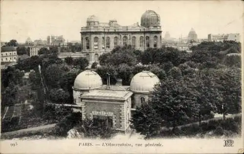 Ak Paris XIV, Observatorium, Gesamtansicht