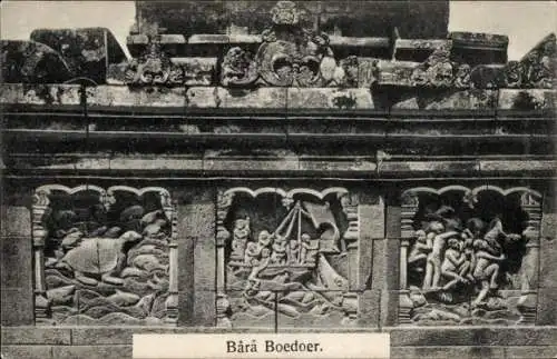 Ak Bara Boedoer Indonesien, Tempel