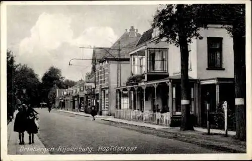 Ak Driebergen Rijsenburg Utrecht Niederlande, Hoofdstraat