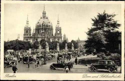 Set von 16 AK Berlin Dom Reichstaggebäude etc.