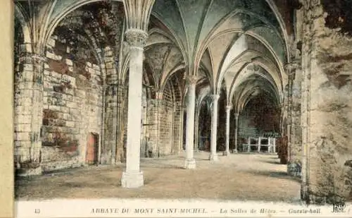 Set von 11 Ak Le Mont Saint Michel Manche
