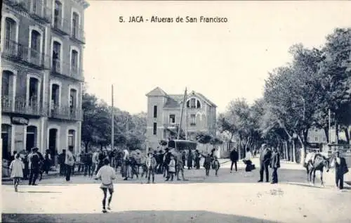 Ak Jaca Aragonien, Afueras de San Francisco