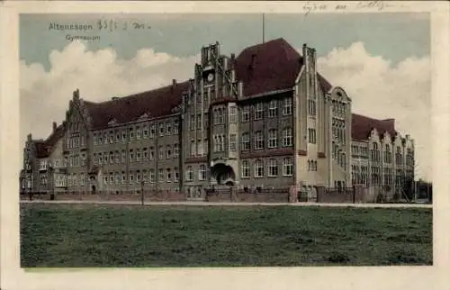 Ak Altenessen Essen im Ruhrgebiet, Gymnasium