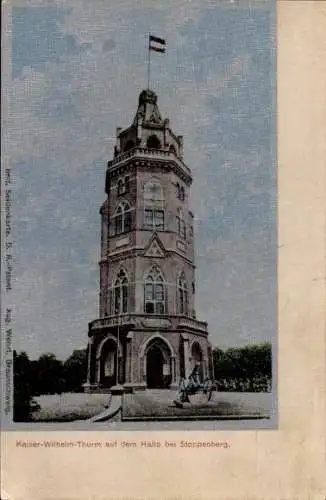 Seiden Ak Stoppenberg Essen im Ruhrgebiet, Hallo, Kaiser-Wilhelm-Turm