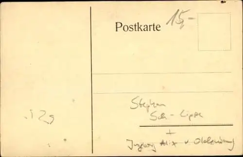 Ak Hochzeit, Ingeborg Alix von Oldenburg, Stephan Prinz zu Schaumburg-Lippe, Autogramm