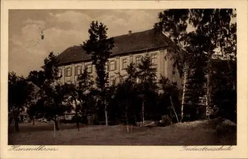 Ak Himmelkron in Oberfranken, Industrieschule