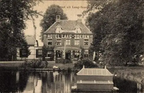 Ak Laag Soeren Rheden Gelderland Niederlande, Hotel Laag Soeren