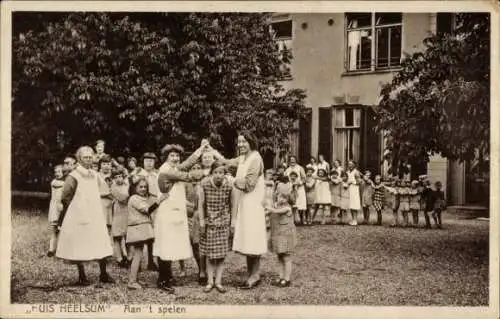 Ak Heelsum Gelderland Niederlande, Huis Heelsum, Spielen