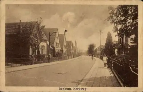 Ak Renkum Gelderland, Kerkweg