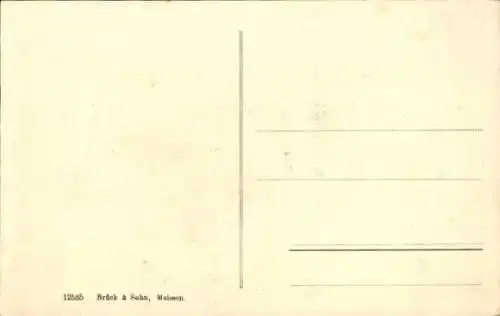 Ak Kamenz in Sachsen, Kaserne des III. Batl. 13. Kgl. Sächs. Inf-Rgts. Nr. 178, beim Gewehrreinigen