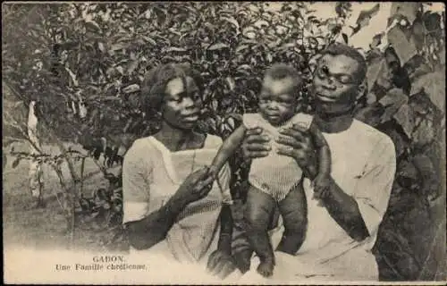 Ak Gabun, Afrikaner, Familie, Kind