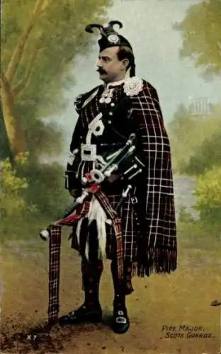 Ak Pipe Major, Scots Guards