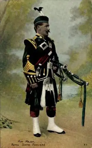 Ak Pipe Major, Royal Scots Fusiliers