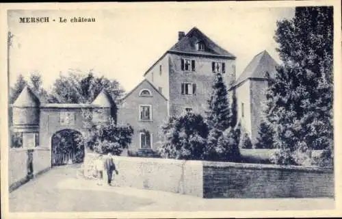 Ak Mersch Luxemburg, Schloss