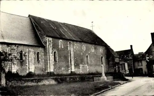 Ak La Chapelle-Huon Sarthe, Kirche