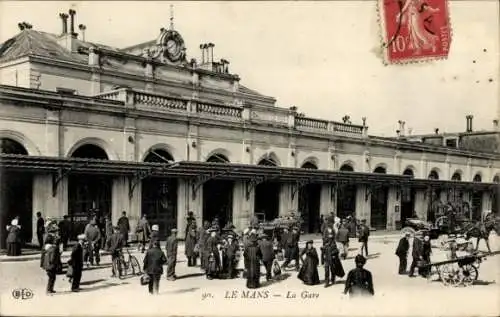 Ak Le Mans Sarthe, Bahnhof