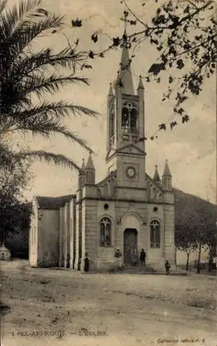 Ak El Afroun Algerien, Kirche