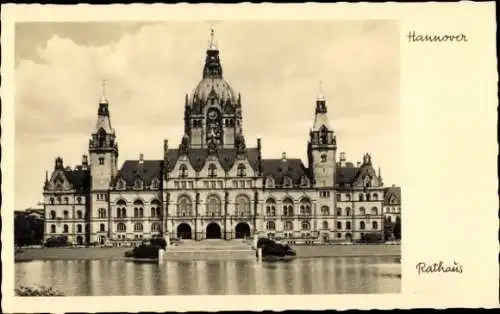 Ak Hannover in Niedersachsen, Rathaus