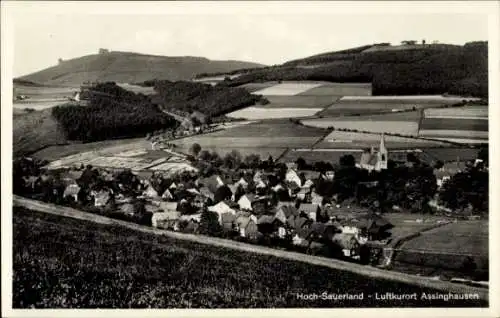 Ak Assinghausen Olsberg im Sauerland, Panorama