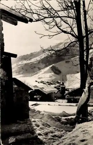 Ak Les Contamines Montjoie Haute Savoie, vue generale