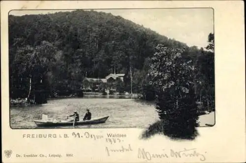 Ak Freiburg im Breisgau, Waldsee