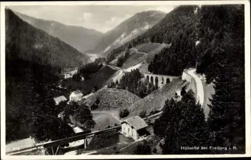 Ak Breitnau im Schwarzwald, Höllental, Höllsteig, Hofgut Sternen, Ravenna Viadukt