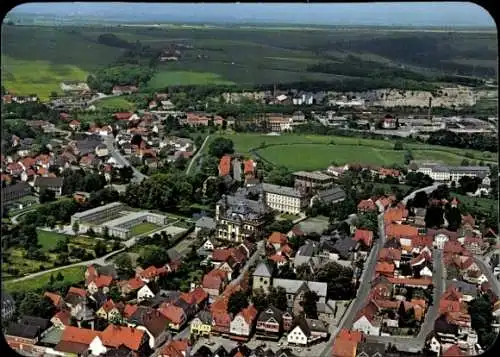 Ak Büren in Westfalen, Jesuitenkirche, Kolleg, Markt