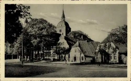 Ak Burg auf der Insel Fehmarn, Breite Straße, Museum, Kirche