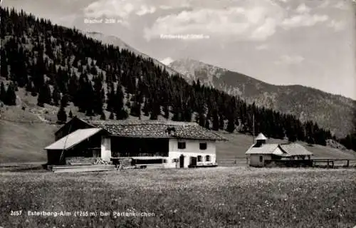 Ak Garmisch Partenkirchen in Oberbayern, Esterbergalm