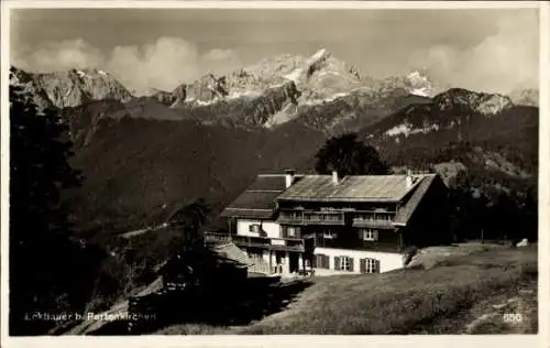 Ak Eckbauer Garmisch Partenkirchen in Oberbayern, Panorama