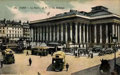 Ak Paris II Bourse, La Bourse