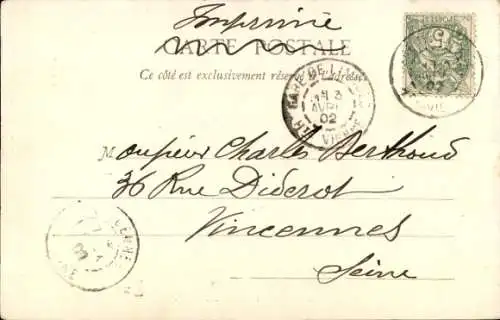 Ak Roc Amadour Rocamadour Lot, Große Treppe