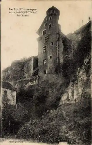 Ak Laroque-Toirac Lot, Burg