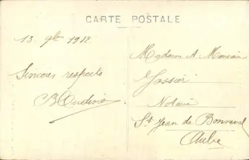 Ak Fumel Lot et Garonne, Schloss, Haupteingang