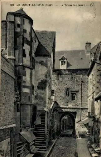 Ak Le Mont Saint Michel Manche, La Tour du Guet