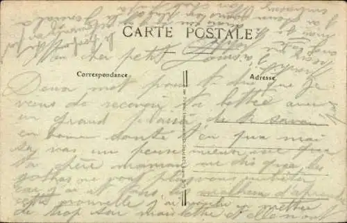 Ak Vadenay Marne, Kirche