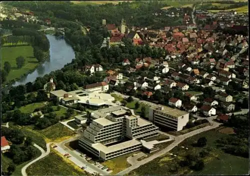 Ak Bad Wimpfen am Neckar, Kurklinik, Städtisches Krankenhaus, Hallenbad, Bewegungsbad, Kaiserpfalz