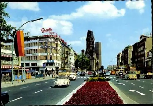 Ak Berlin Charlottenburg, Kurfürstendamm