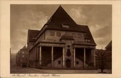 Ak Heidelberg am Neckar, Gustav Siegle Haus