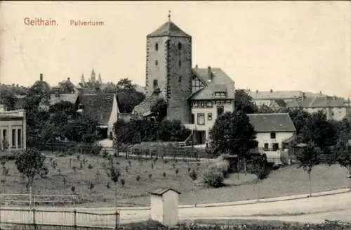 Ak Geithain in Sachsen, Pulverturm